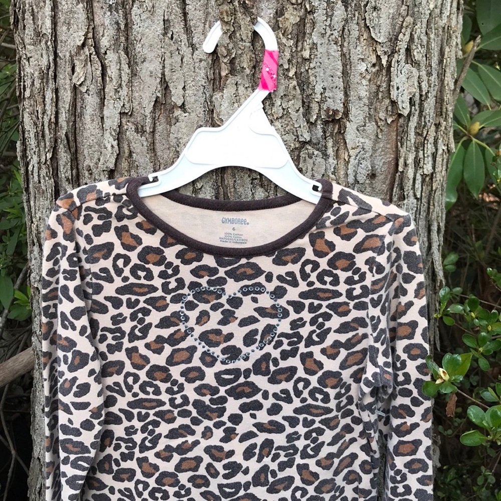 Gymboree Leopard Tee Faux Gem Danskin Now Black Velour Leotard Tulle Skirt 6-6X